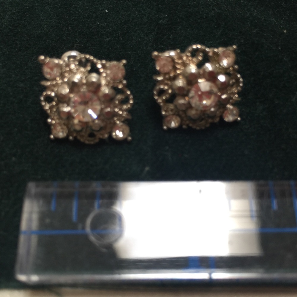 Crystal earrings - Picture 2 of 3